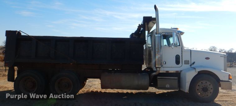 image for item KQ9603 1991 Peterbilt 377  dump truck