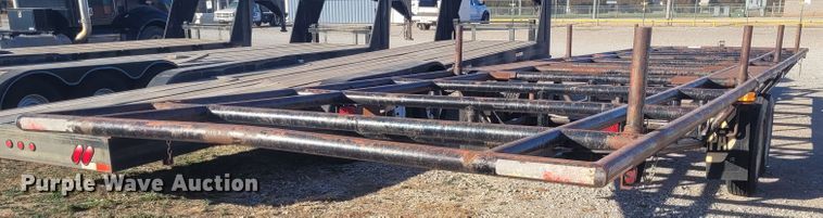 image for item DM1003 Shop built  pipe trailer