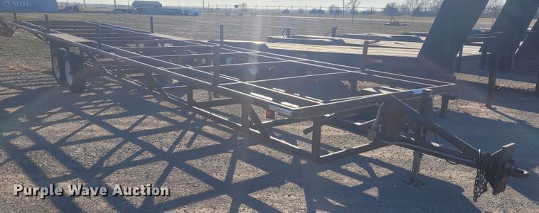 image for item DM1003 Shop built  pipe trailer