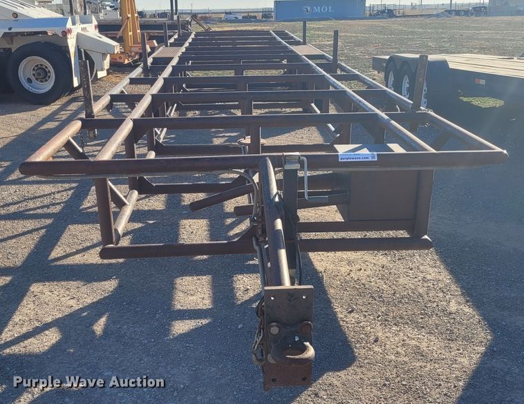 image for item DM1003 Shop built  pipe trailer