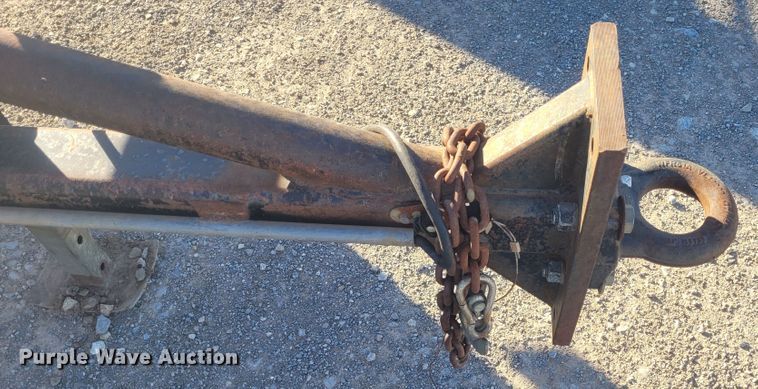 image for item DM1003 Shop built  pipe trailer