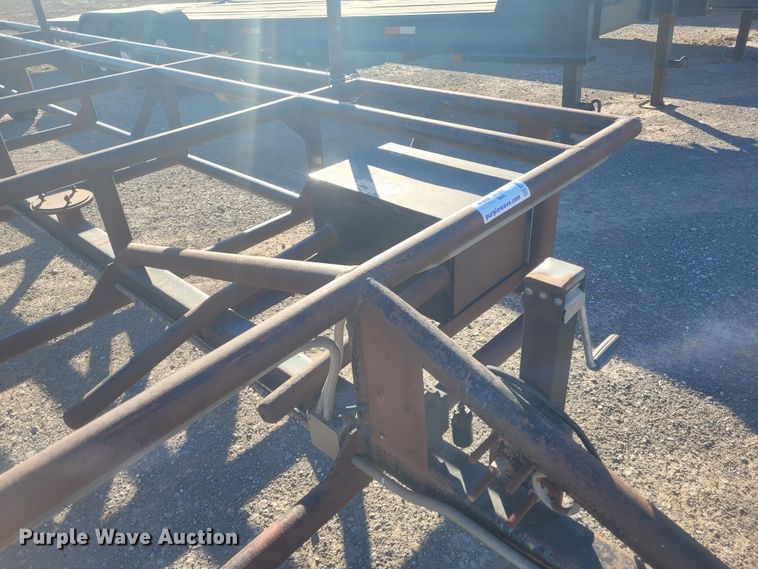 image for item DM1003 Shop built  pipe trailer