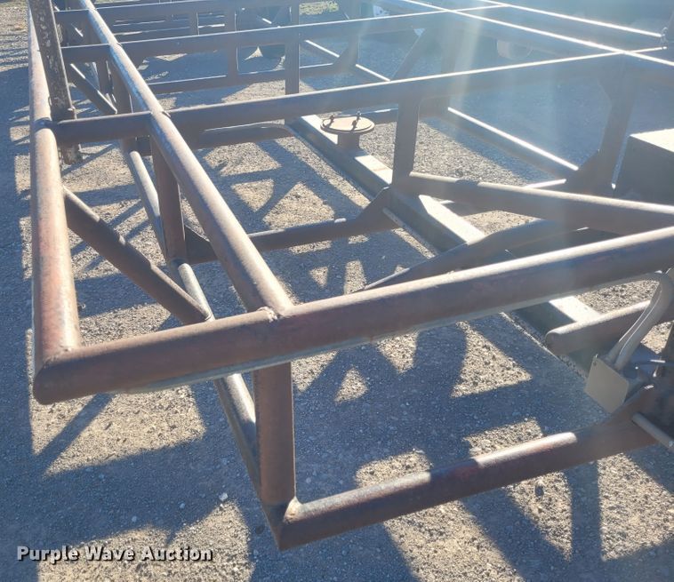 image for item DM1003 Shop built  pipe trailer