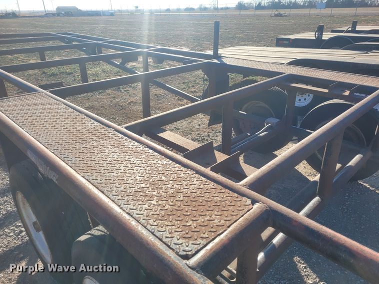 image for item DM1003 Shop built  pipe trailer