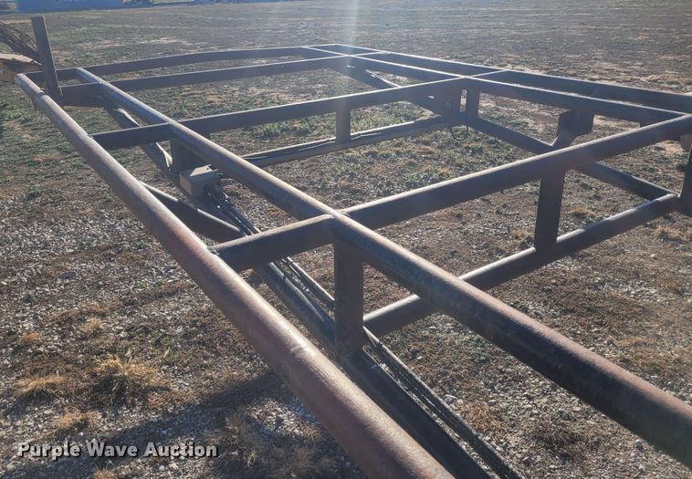 image for item DM1003 Shop built  pipe trailer