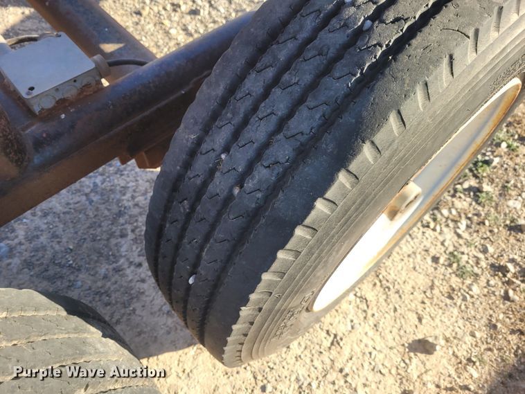 image for item DM1003 Shop built  pipe trailer