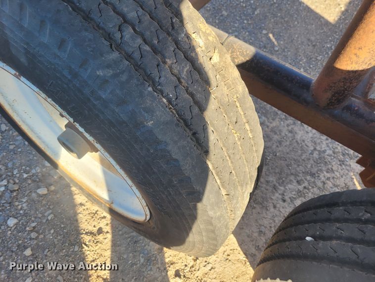 image for item DM1003 Shop built  pipe trailer