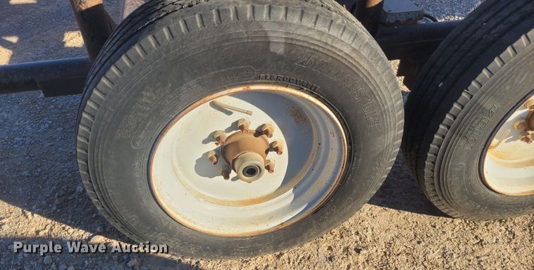 image for item DM1003 Shop built  pipe trailer