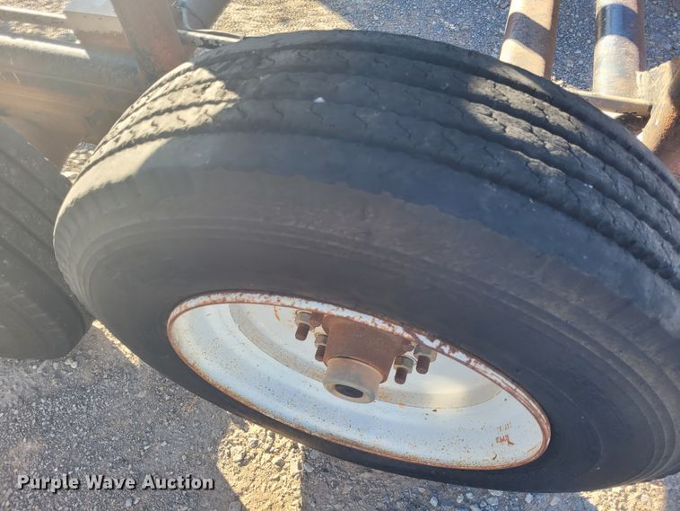 image for item DM1003 Shop built  pipe trailer