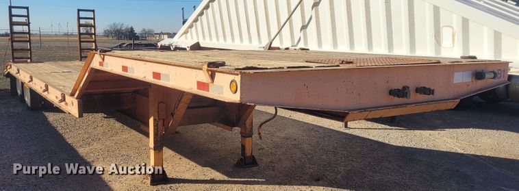 image for item DM1006 2008 Kaufman R25T  drop deck trailer