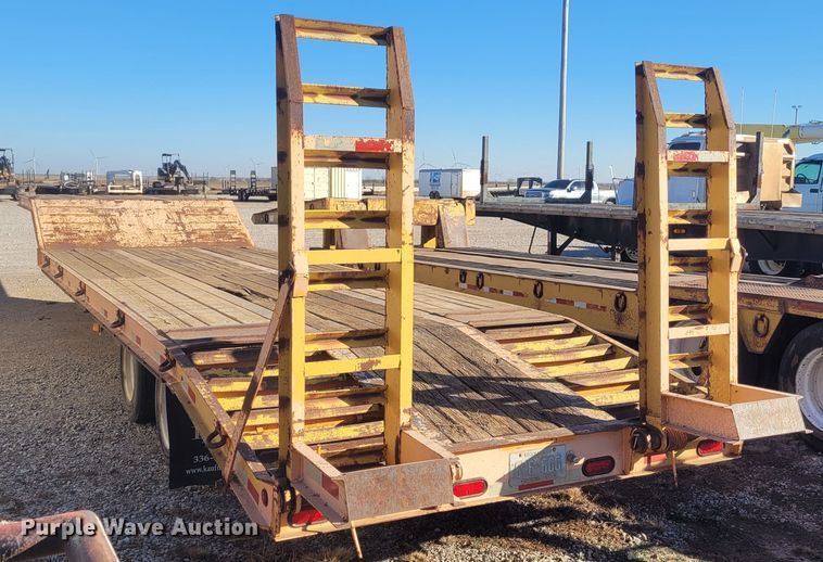 image for item DM1006 2008 Kaufman R25T  drop deck trailer
