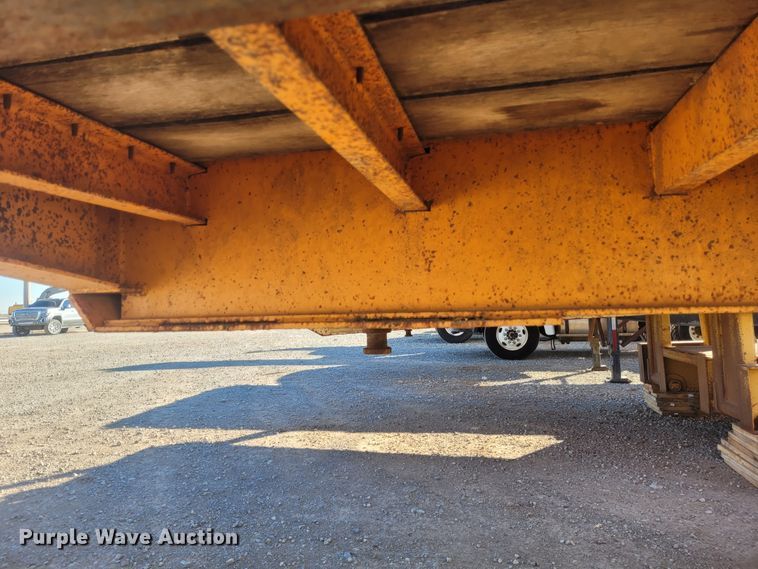 image for item DM1006 2008 Kaufman R25T  drop deck trailer