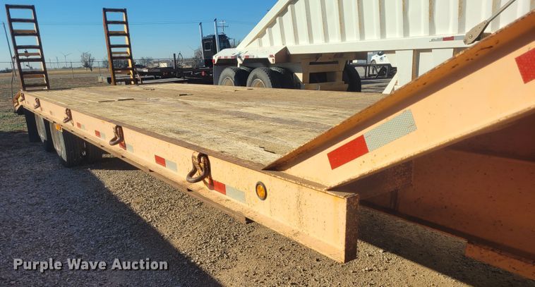 image for item DM1006 2008 Kaufman R25T  drop deck trailer