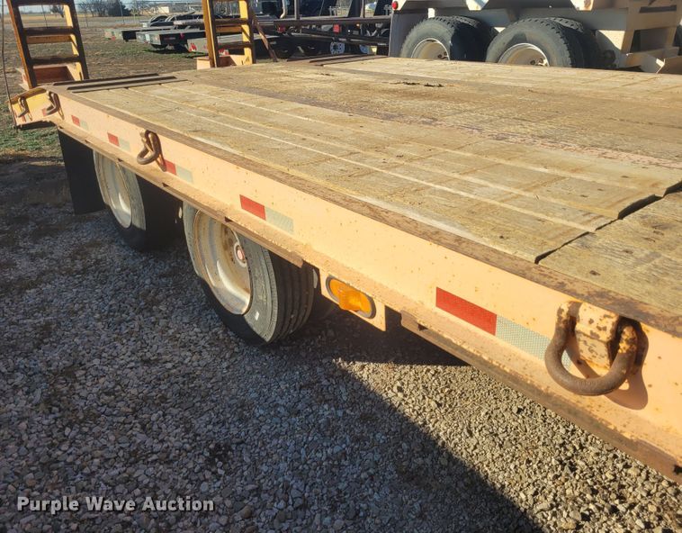 image for item DM1006 2008 Kaufman R25T  drop deck trailer