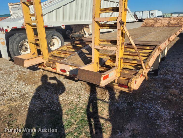 image for item DM1006 2008 Kaufman R25T  drop deck trailer