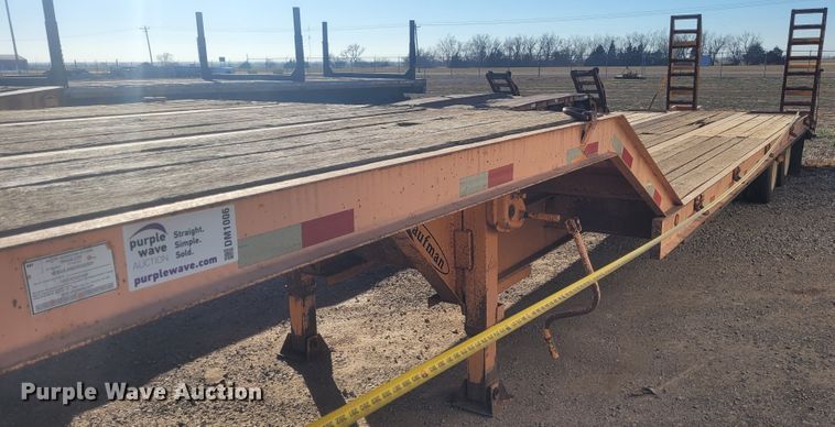 image for item DM1006 2008 Kaufman R25T  drop deck trailer