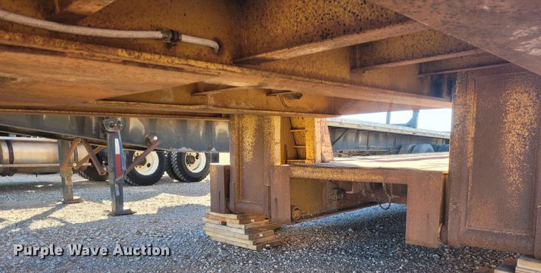image for item DM1007 1997 Atoka 22-FLLE-50-3  drop deck trailer
