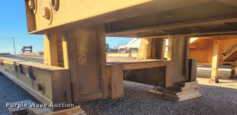 image for item DM1007 1997 Atoka 22-FLLE-50-3  drop deck trailer