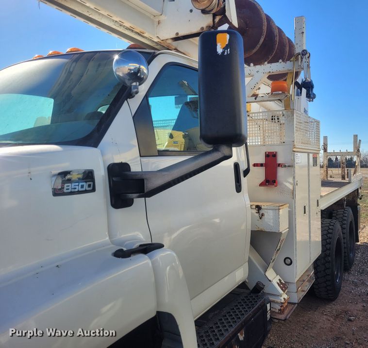 image for item DM1011 2006 Chevrolet C8500  digger derrick truck