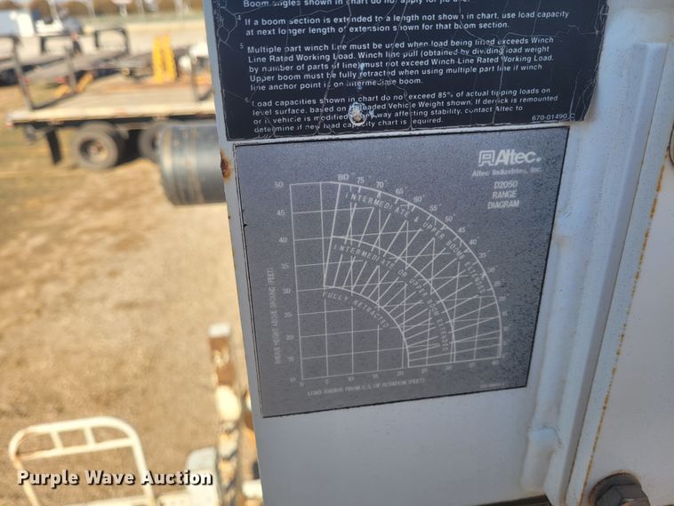 image for item DM1011 2006 Chevrolet C8500  digger derrick truck