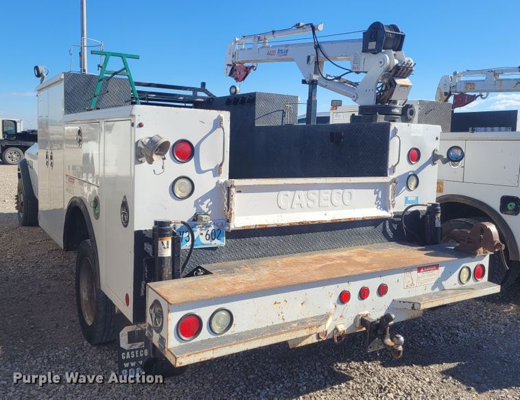 image for item DM1012 2014 Dodge Ram 5500HD  Crew Cab utility / service truck