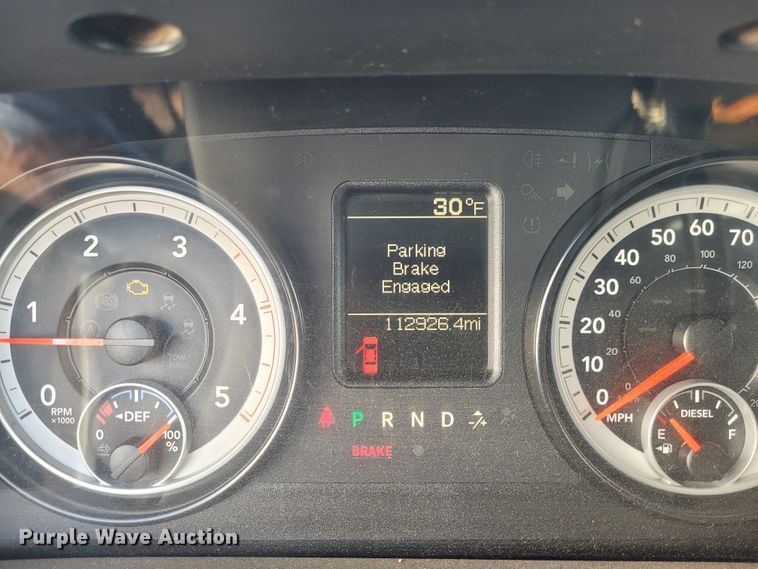 image for item DM1012 2014 Dodge Ram 5500HD  Crew Cab utility / service truck