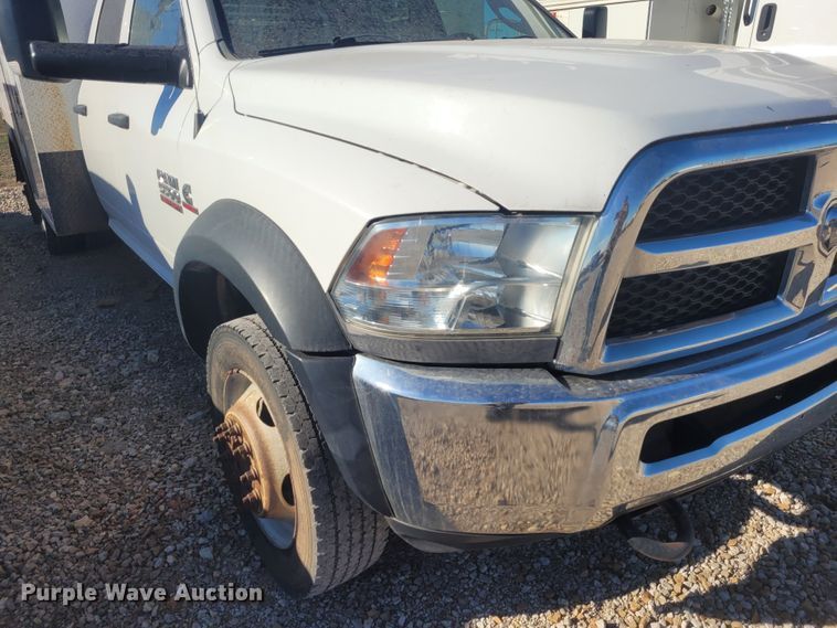 image for item DM1012 2014 Dodge Ram 5500HD  Crew Cab utility / service truck