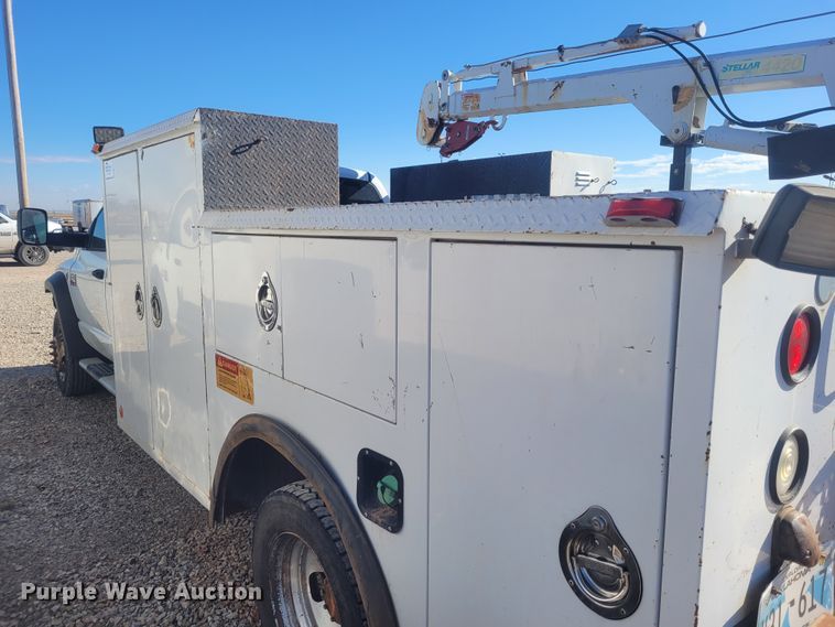 image for item DM1013 2008 Dodge Ram 5500HD  utility / service truck