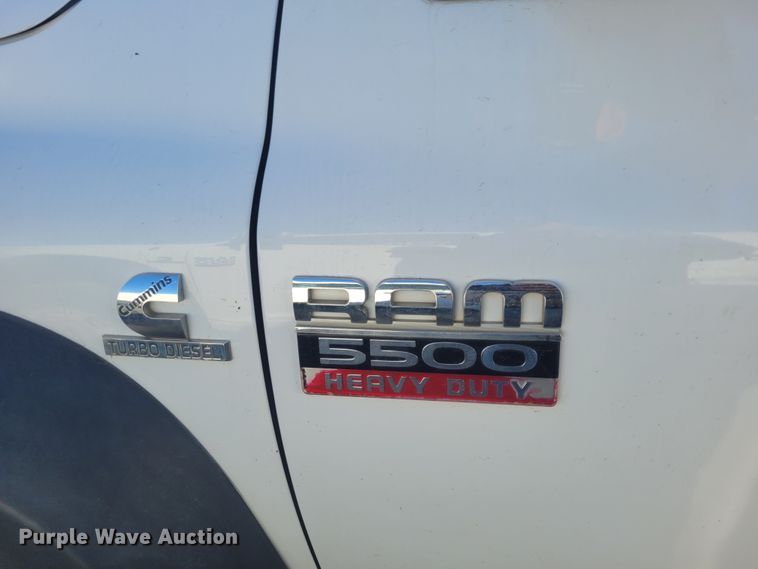 image for item DM1013 2008 Dodge Ram 5500HD  utility / service truck