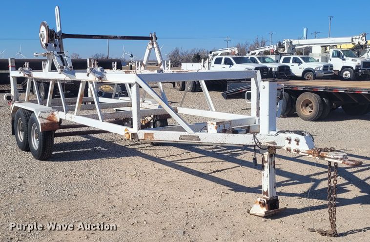 image for item DM1018 1976 Hycaloader SE111  reel trailer