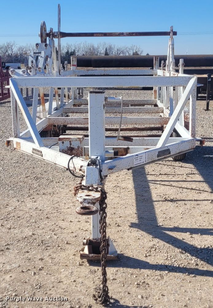 image for item DM1018 1976 Hycaloader SE111  reel trailer