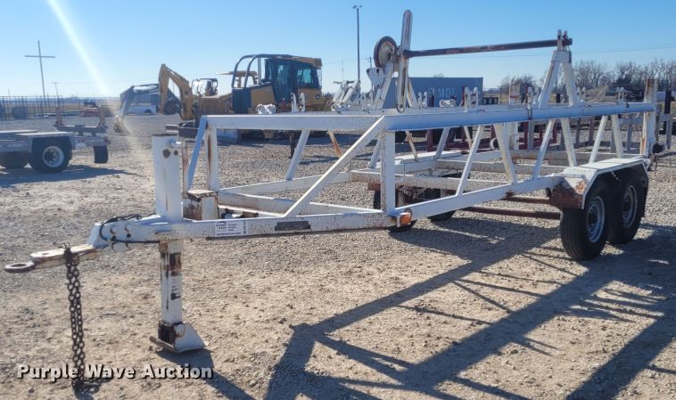 image for item DM1018 1976 Hycaloader SE111  reel trailer