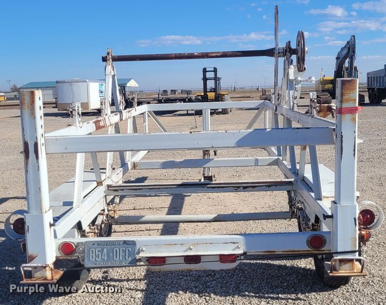 image for item DM1018 1976 Hycaloader SE111  reel trailer