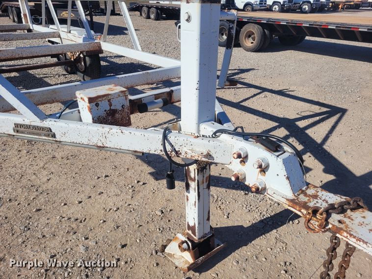 image for item DM1018 1976 Hycaloader SE111  reel trailer