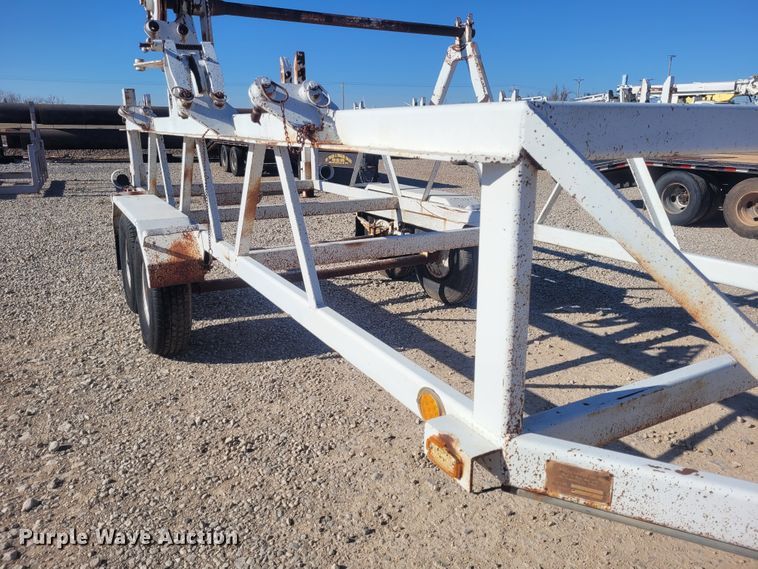 image for item DM1018 1976 Hycaloader SE111  reel trailer