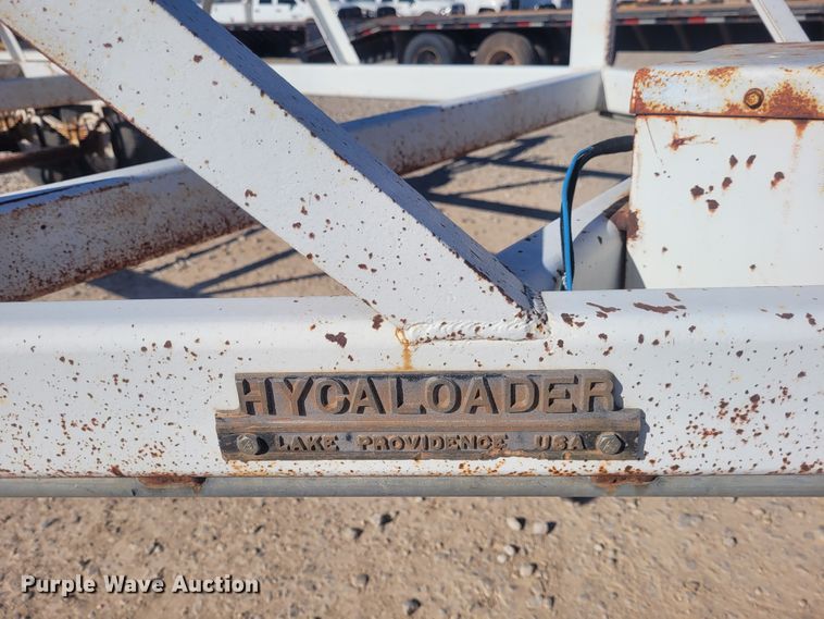 image for item DM1018 1976 Hycaloader SE111  reel trailer