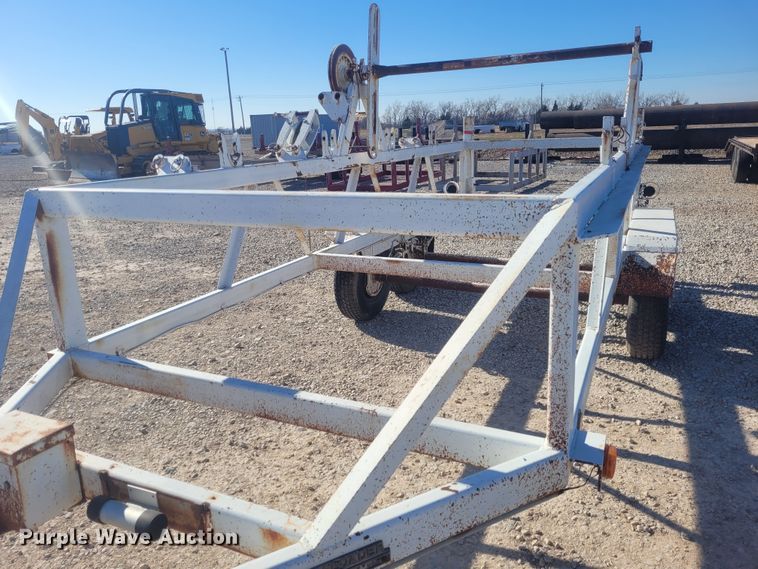 image for item DM1018 1976 Hycaloader SE111  reel trailer