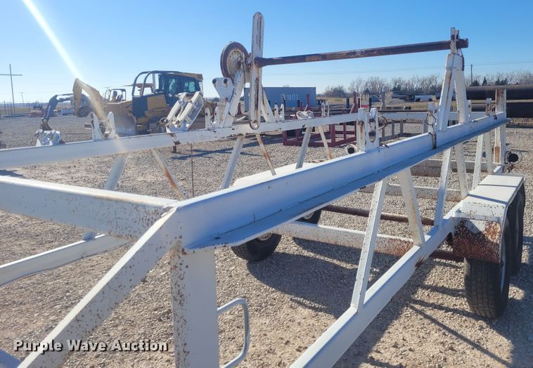 image for item DM1018 1976 Hycaloader SE111  reel trailer