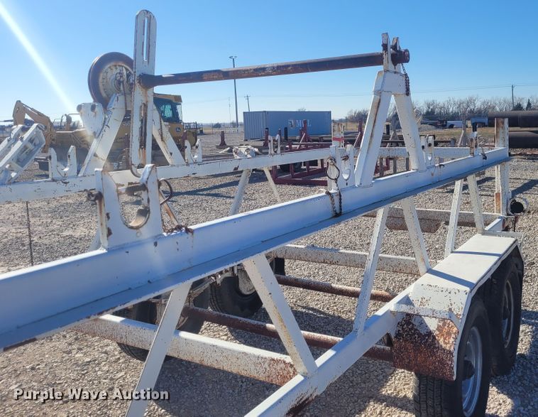 image for item DM1018 1976 Hycaloader SE111  reel trailer