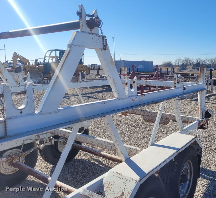 image for item DM1018 1976 Hycaloader SE111  reel trailer