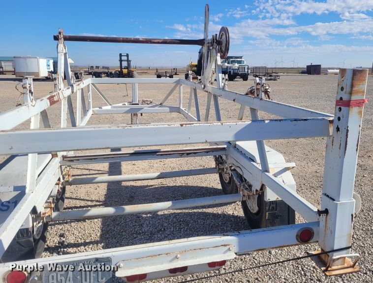 image for item DM1018 1976 Hycaloader SE111  reel trailer