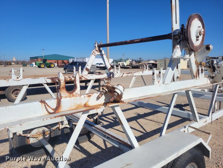 image for item DM1018 1976 Hycaloader SE111  reel trailer