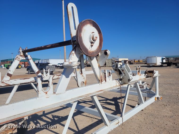 image for item DM1018 1976 Hycaloader SE111  reel trailer