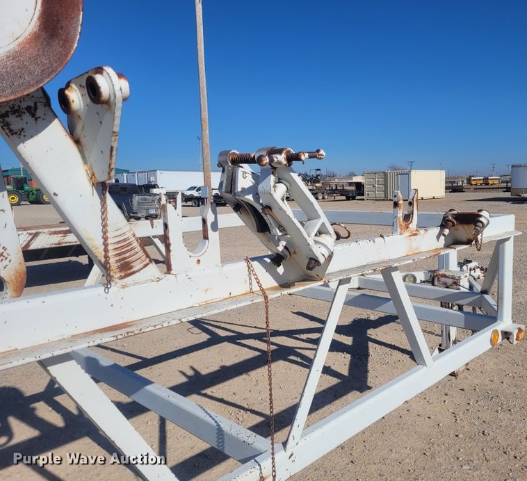 image for item DM1018 1976 Hycaloader SE111  reel trailer