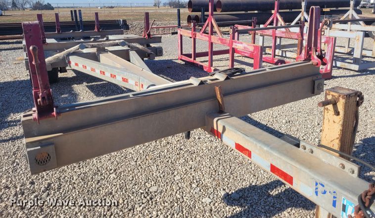 image for item DM1021 2007 Rice  pole trailer