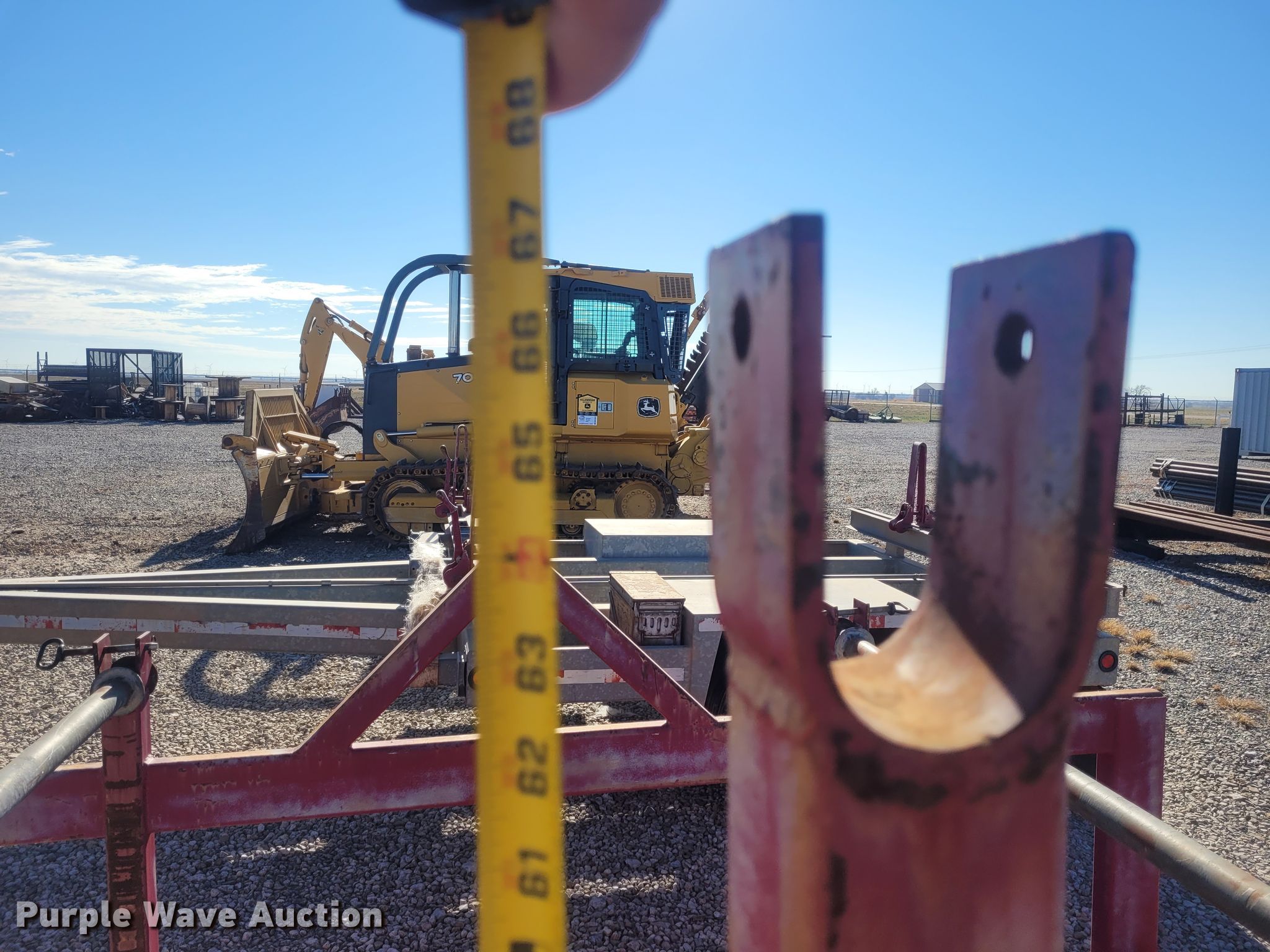 Rice reel rack in Garber, OK Item DM1020 sold Purple Wave