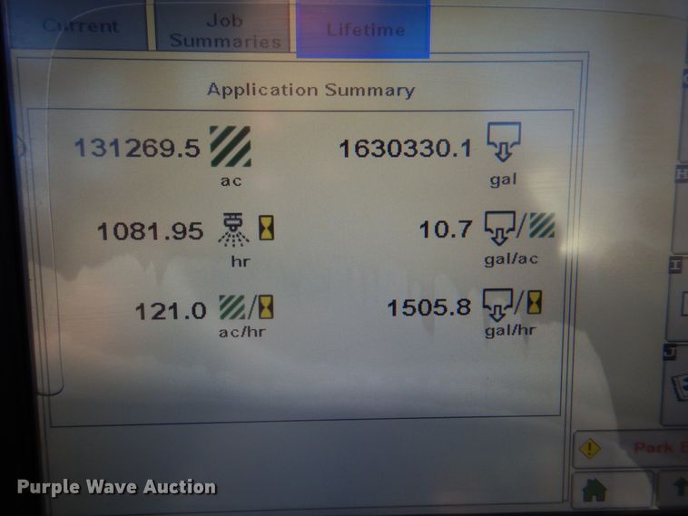 image for item DH8153 2010 John Deere 4730  sprayer