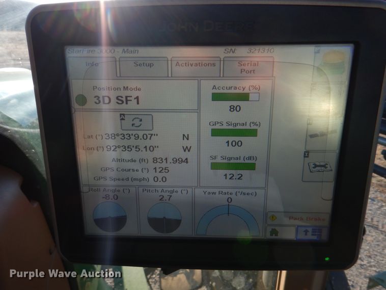 image for item DH8153 2010 John Deere 4730  sprayer