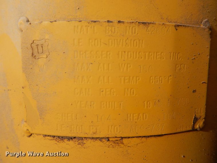 image for item DL1247 Leroi Q160RGEH  air compressor