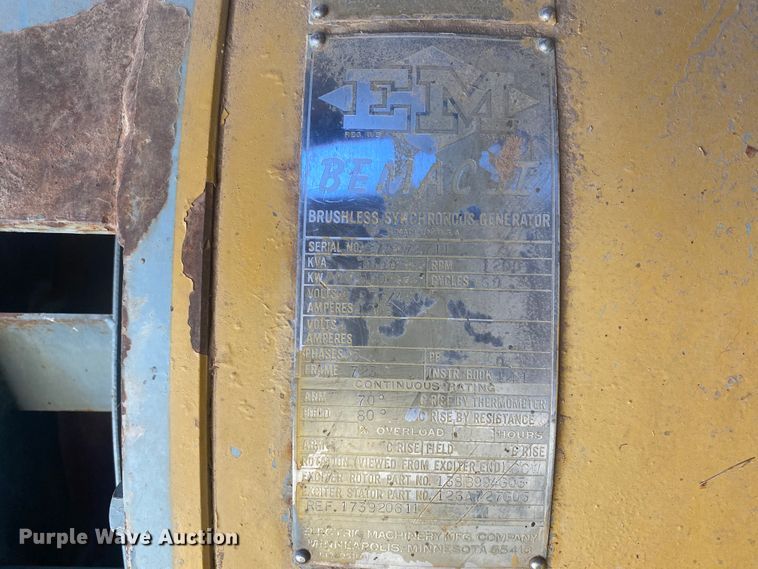 image for item DL1397 EM Bemac 2  generator